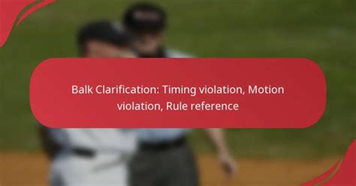 BALK RULE REVISED FOR HIGH SCHOOL BASEBALL