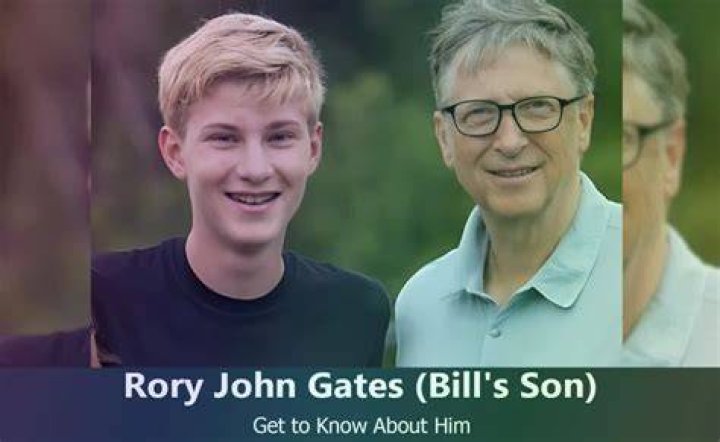 Rory John Gates: Bill Gates' Son Only